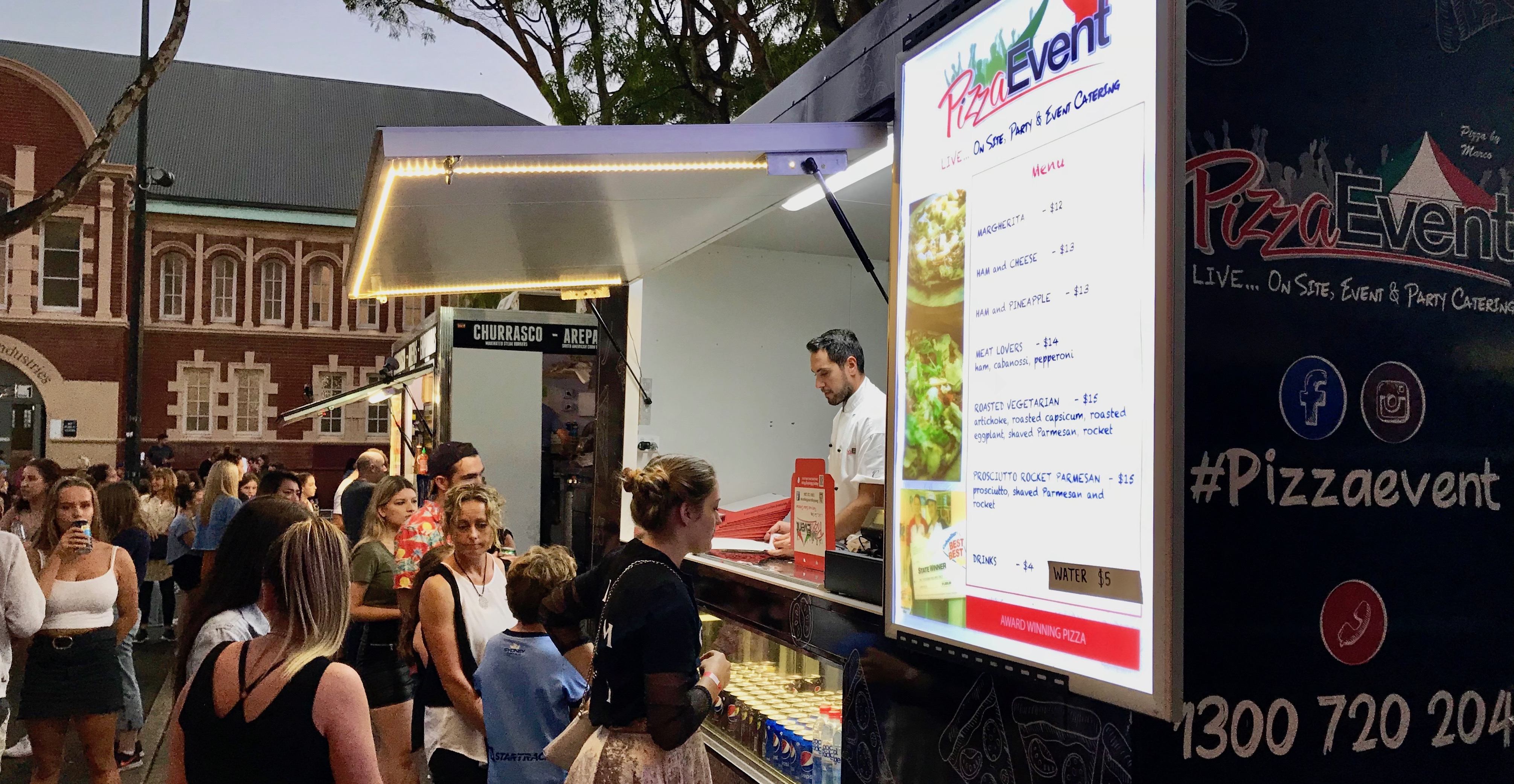 Italian Pizza Truck - Live Pizza Truck