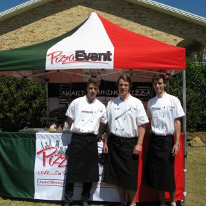 Staff infront Marquee NICE