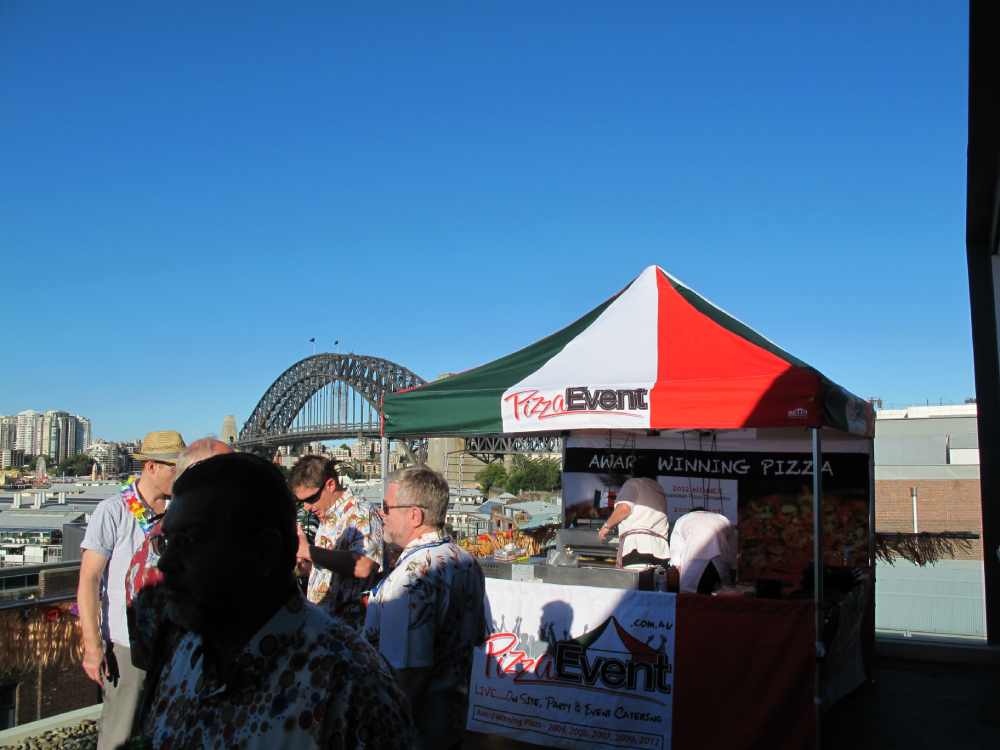 Sydney Harbour - Corporate Mobile Pizza Catering